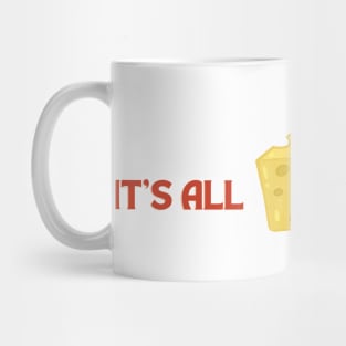 It's All Gouda, Funny Punny Positive Cheese Food Quote Mug